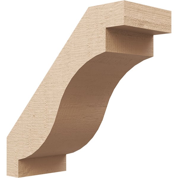 Ekena Millwork BRCUR05X12X12CHGRCPR