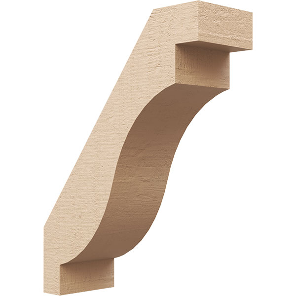 Ekena Millwork BRCUR05X14X18CHGRCPR