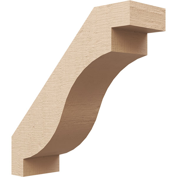 Ekena Millwork BRCUR05X16X16CHGRCPR