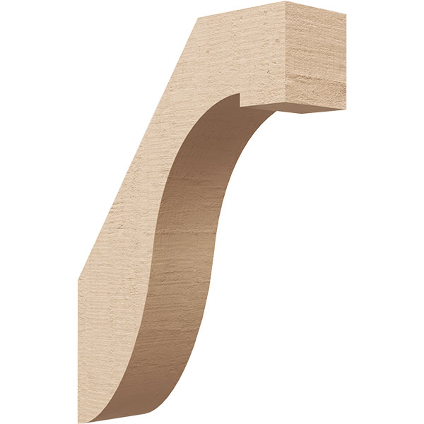 Ekena Millwork BRCUR03X10X14DELRCPR