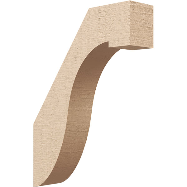 Ekena Millwork BRCUR03X12X16DELRCPR