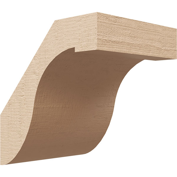 Ekena Millwork BRCUR05X06X06DELRCPR