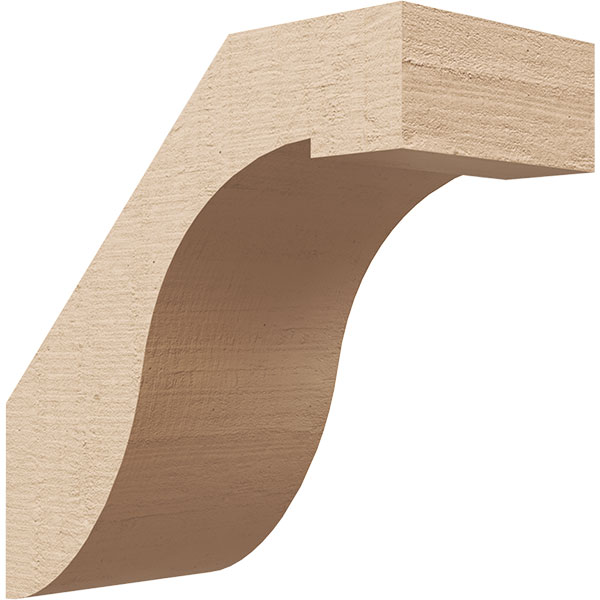 Ekena Millwork BRCUR05X10X10DELRCPR