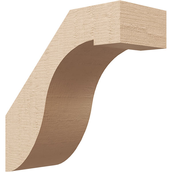 Ekena Millwork BRCUR05X12X12DELRCPR