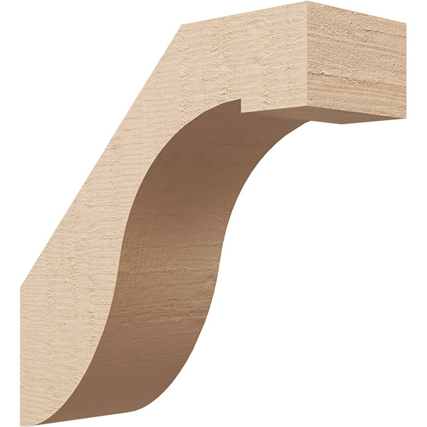 Ekena Millwork BRCUR05X14X14DELRCPR