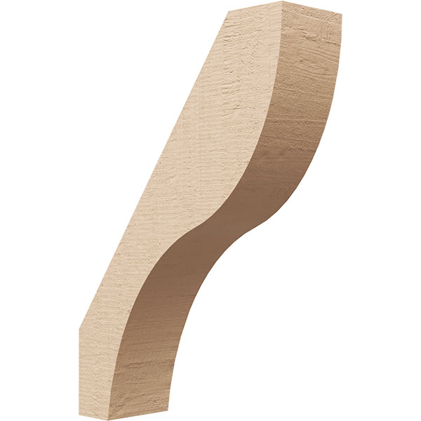 Ekena Millwork BRCUR03X10X14GNVRCPR