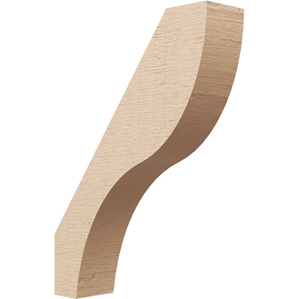 Ekena Millwork BRCUR03X12X16GNVRCPR