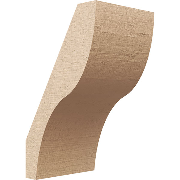 Ekena Millwork BRCUR05X06X10GNVRCPR