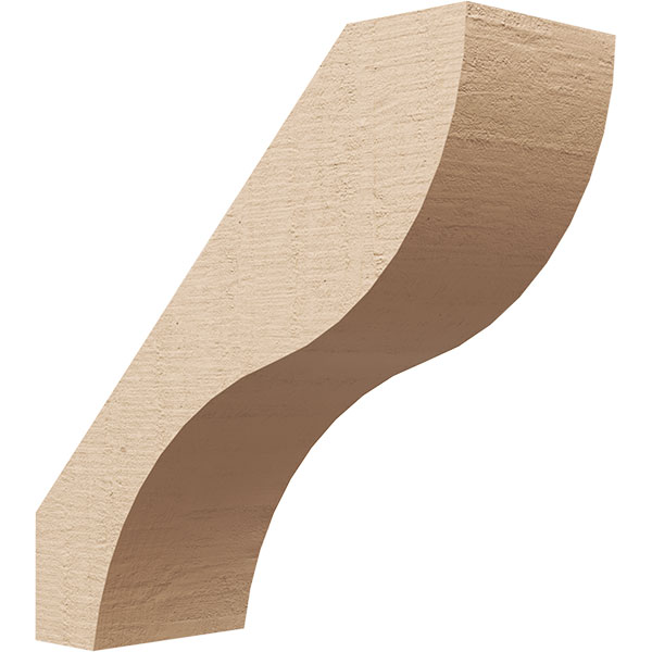 Ekena Millwork BRCUR05X14X14GNVRCPR