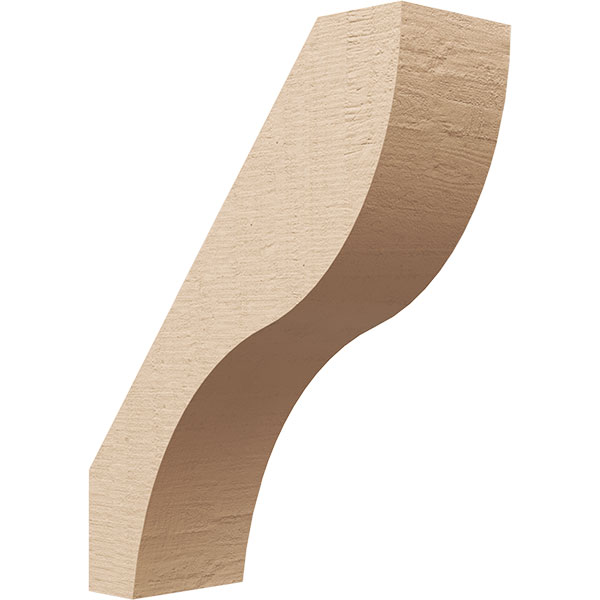 Ekena Millwork BRCUR05X14X18GNVRCPR