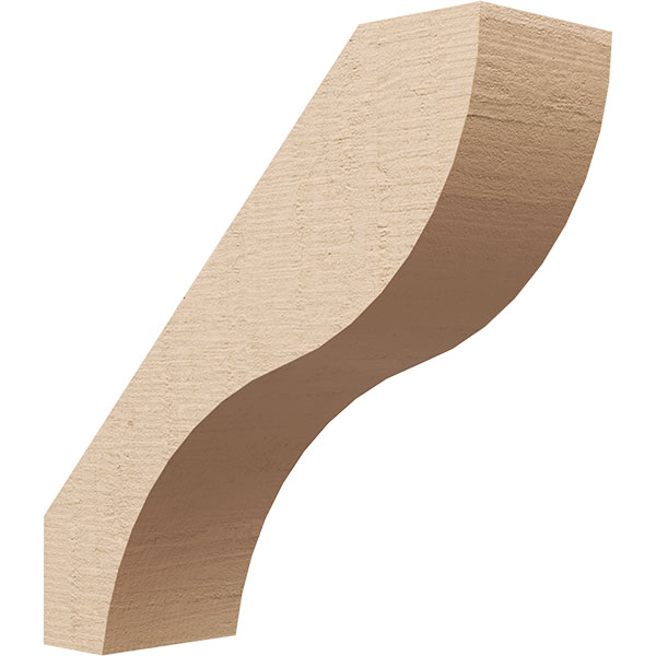 Ekena Millwork BRCUR05X16X16GNVRCPR