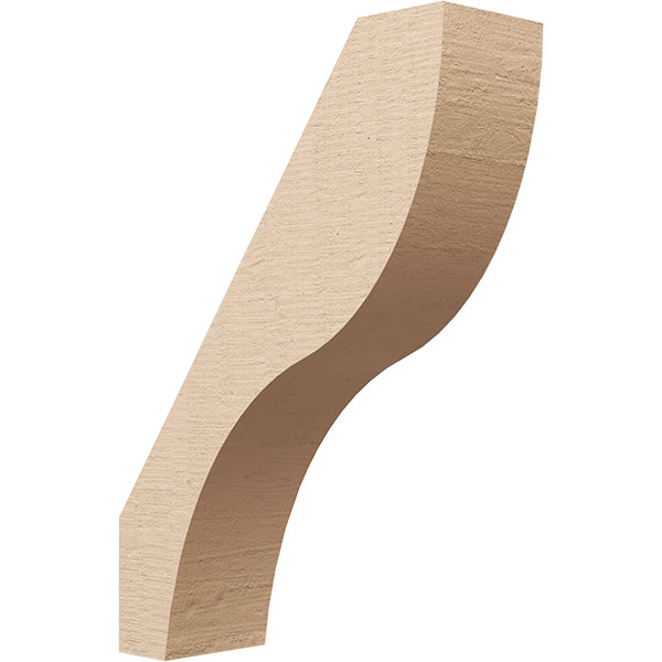 Ekena Millwork BRCUR05X16X22GNVRCPR
