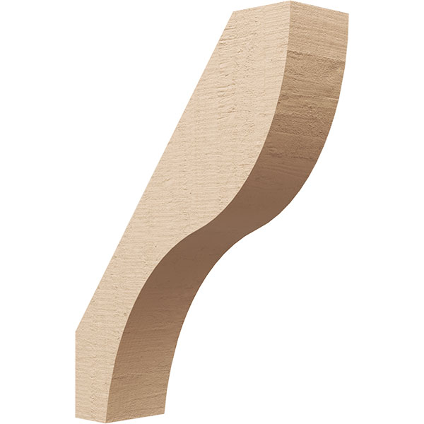 Ekena Millwork BRCUR05X18X24GNVRCPR