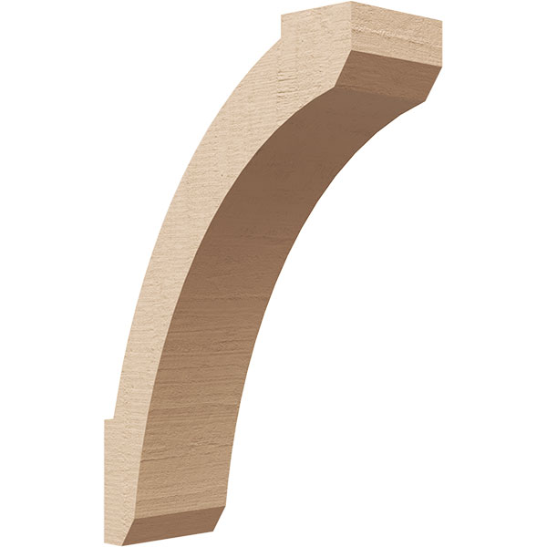Ekena Millwork BRCUR03X08X12LFTRCPR