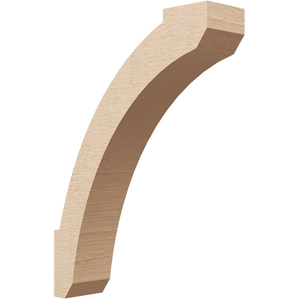 Ekena Millwork BRCUR03X12X16LFTRCPR