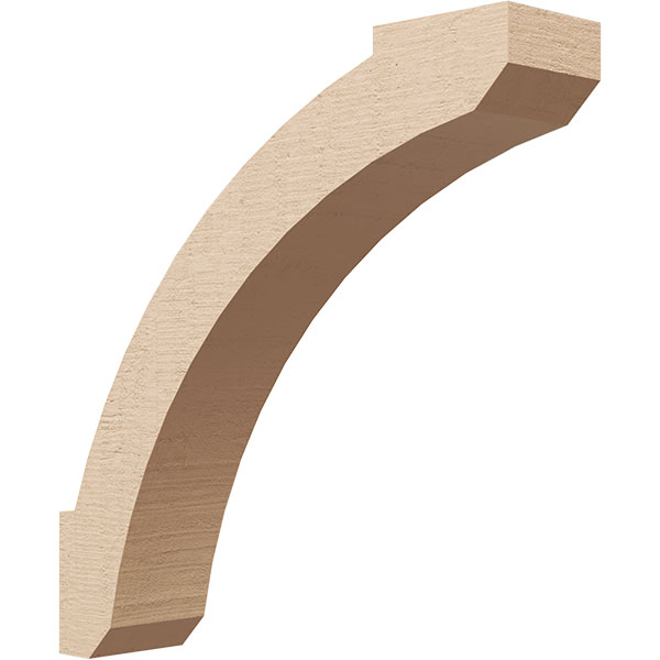 Ekena Millwork BRCUR03X14X14LFTRCPR