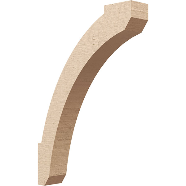 Ekena Millwork BRCUR03X16X22LFTRCPR