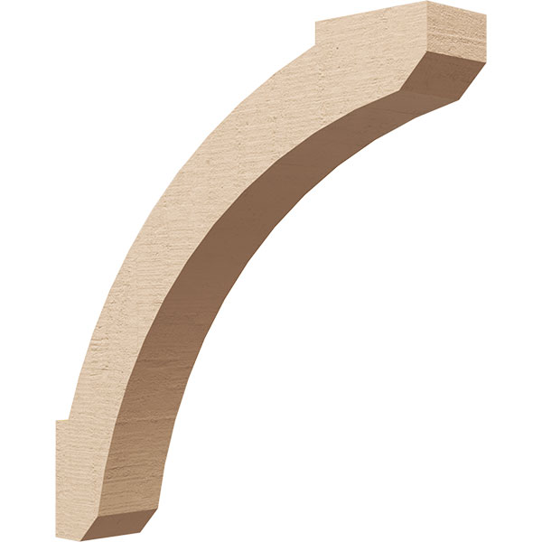 Ekena Millwork BRCUR03X18X18LFTRCPR