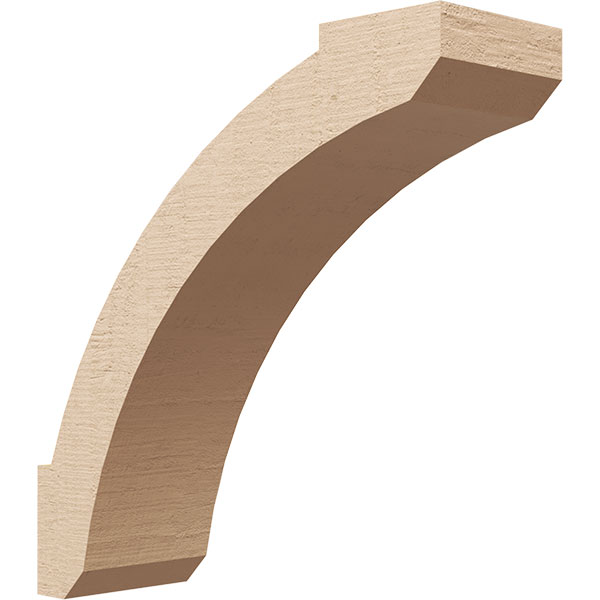Ekena Millwork BRCUR05X16X16LFTRCPR