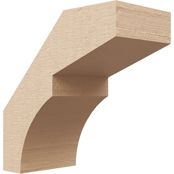 Ekena Millwork BRCUR03X06X06MONRCPR
