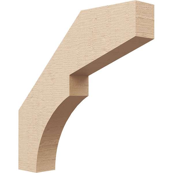 Ekena Millwork BRCUR03X18X18MONRCPR