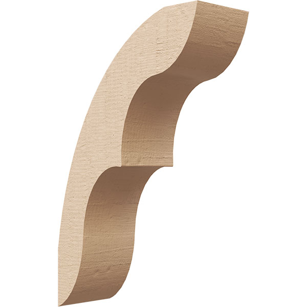 Ekena Millwork BRCUR03X08X12OZKRCPR