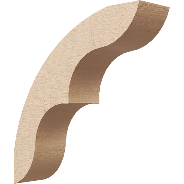 Ekena Millwork BRCUR03X12X12OZKRCPR