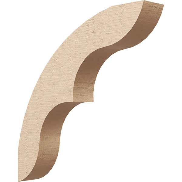 Ekena Millwork BRCUR03X18X18OZKRCPR