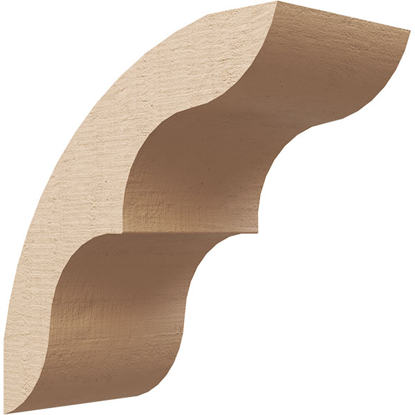 Ekena Millwork BRCUR05X10X10OZKRCPR