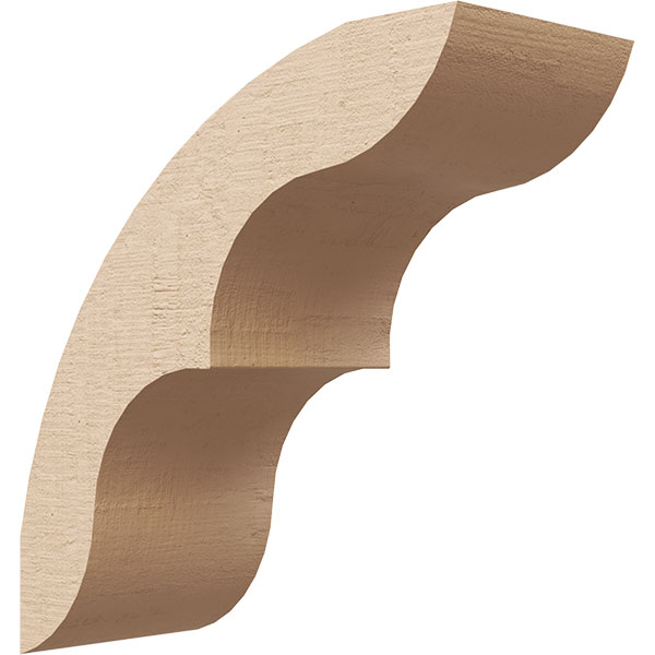 Ekena Millwork BRCUR05X12X12OZKRCPR