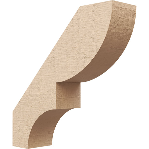 Ekena Millwork BRCUR03X12X12RIDRCPR