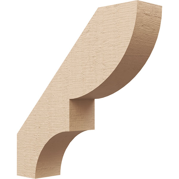 Ekena Millwork BRCUR03X14X14RIDRCPR