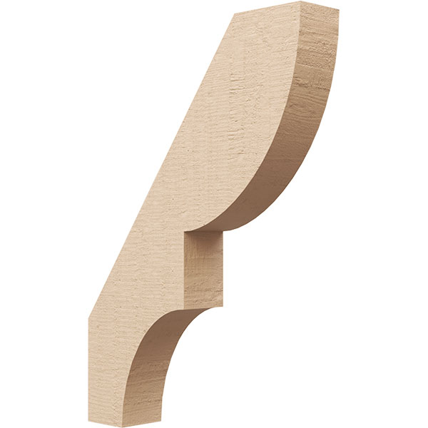Ekena Millwork BRCUR03X16X22RIDRCPR