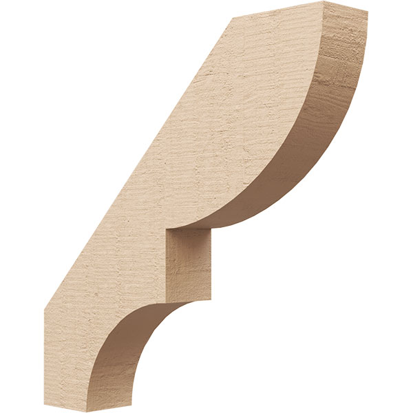 Ekena Millwork BRCUR03X18X18RIDRCPR