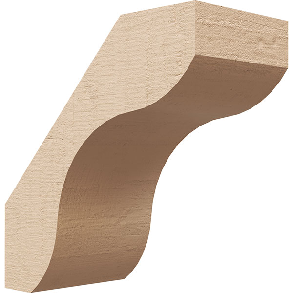 Ekena Millwork BRCUR03X06X06STARCPR