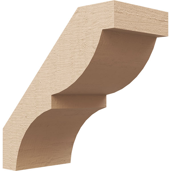 Ekena Millwork BRCUR03X06X06VALRCPR