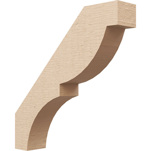 Ekena Millwork BRCUR03X16X16VALRCPR