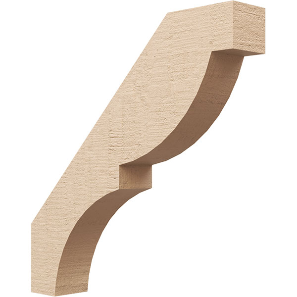 Ekena Millwork BRCUR03X18X18VALRCPR