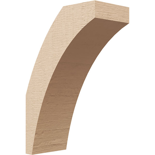 Ekena Millwork BRCUR04X08X12THRRCPR
