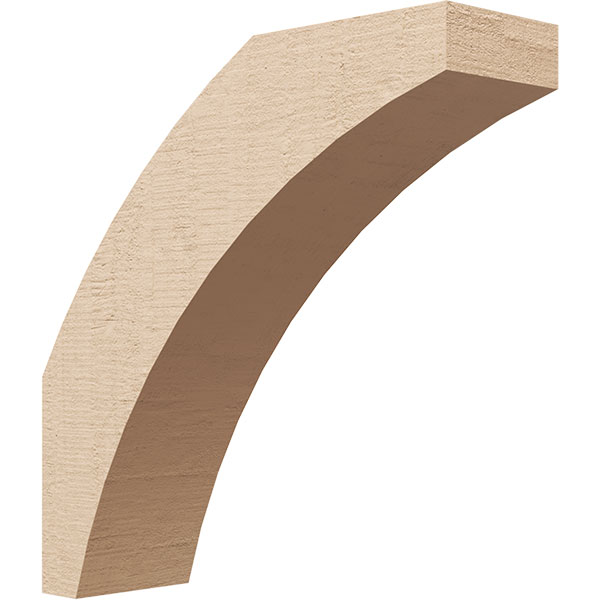 Ekena Millwork BRCUR04X14X14THRRCPR