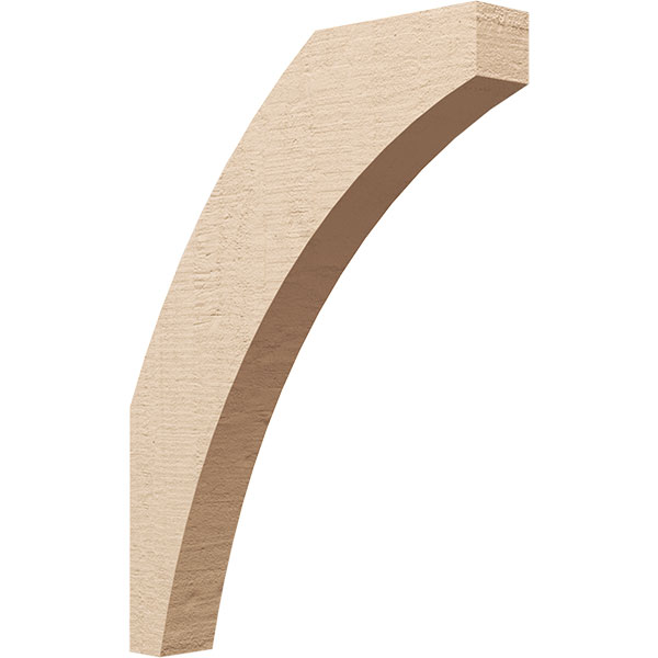 Ekena Millwork BRCUR04X26X34THRRCPR