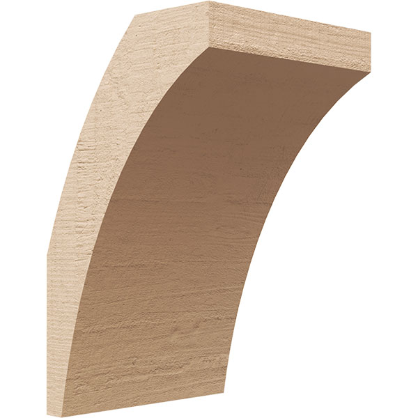 Ekena Millwork BRCUR06X06X10THRRCPR