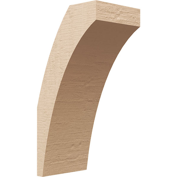 Ekena Millwork BRCUR06X08X16THRRCPR
