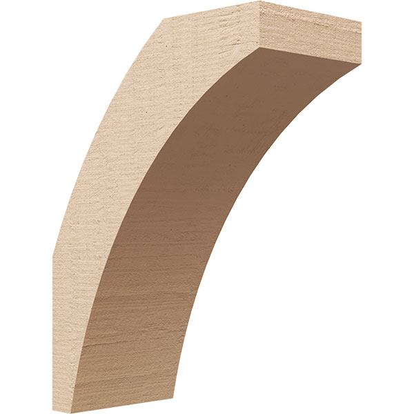 Ekena Millwork BRCUR06X12X16THRRCPR