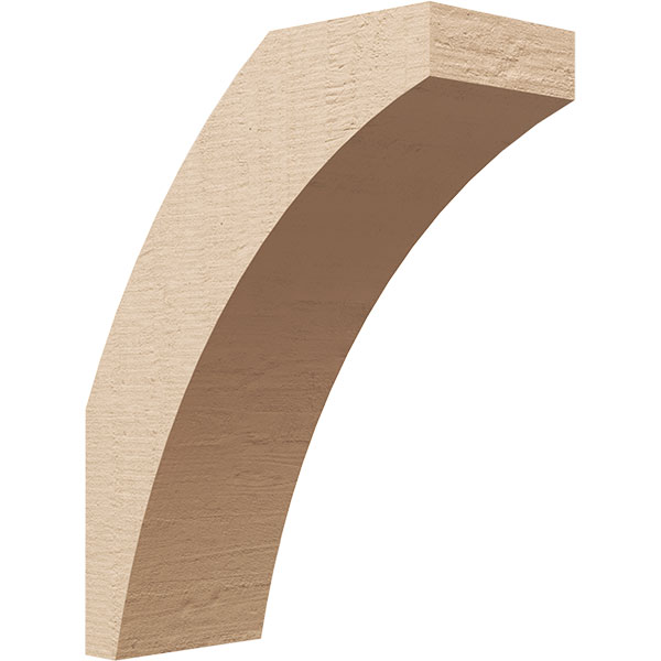 Ekena Millwork BRCUR06X14X18THRRCPR