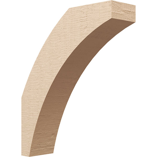 Ekena Millwork BRCUR06X22X26THRRCPR