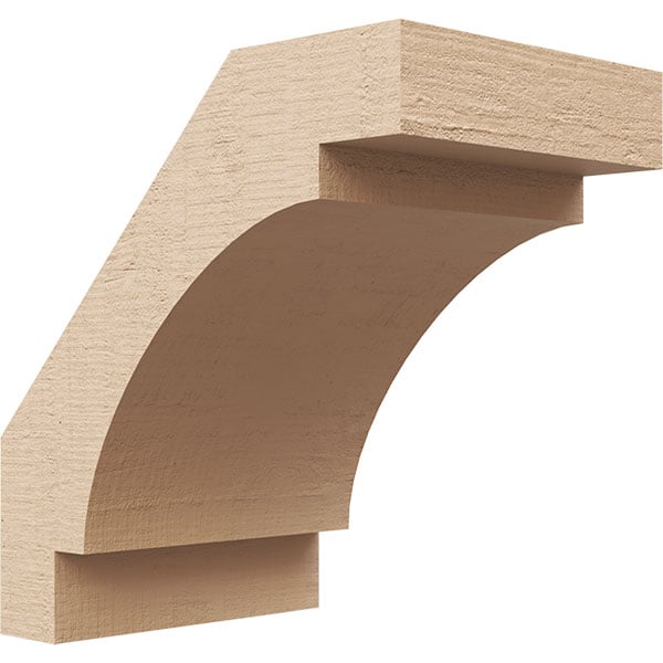 Ekena Millwork BRCUR04X06X06MRCRCPR
