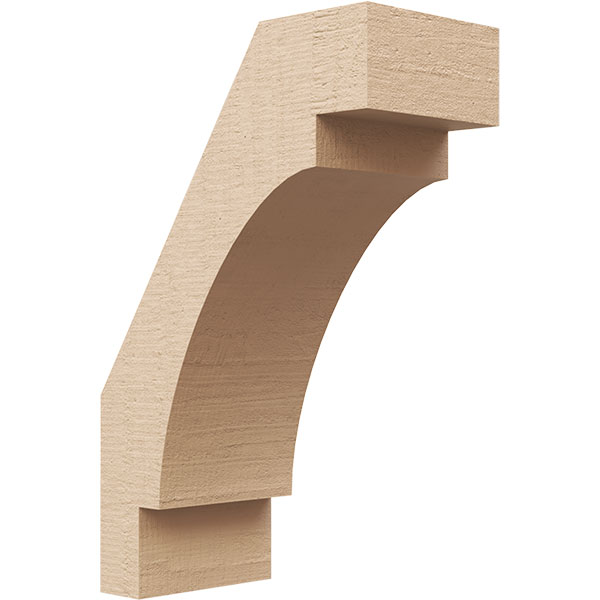 Ekena Millwork BRCUR04X08X12MRCRCPR