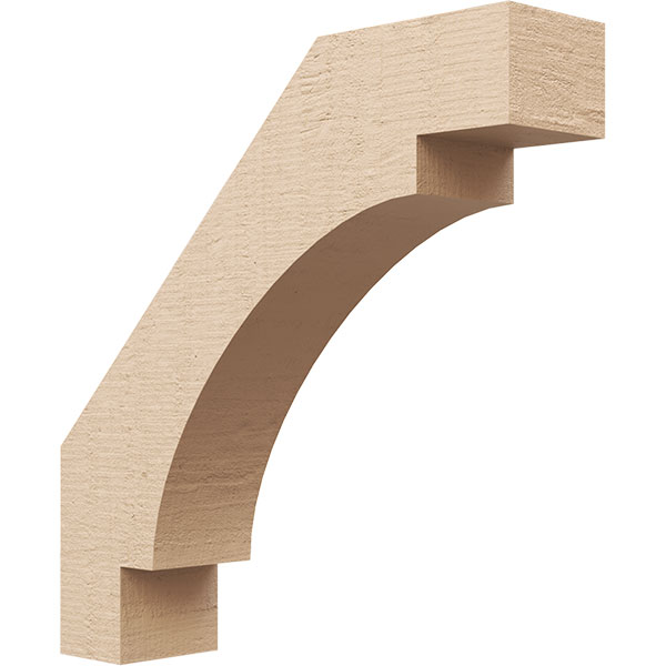 Ekena Millwork BRCUR04X18X18MRCRCPR