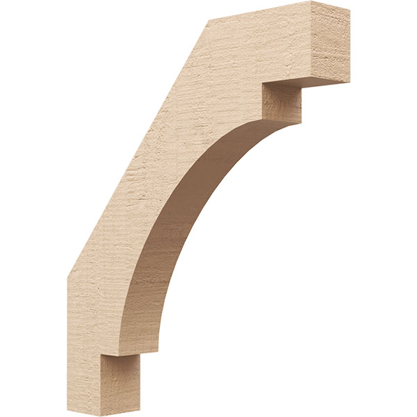 Ekena Millwork BRCUR04X24X28MRCRCPR